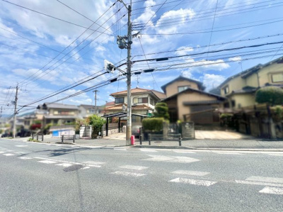 【前面道路含む現地写真】 | 宇治市木幡須留　土地