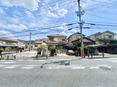 【前面道路含む現地写真】 | 宇治市木幡須留　土地