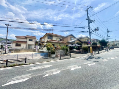 【前面道路含む現地写真】 | 宇治市木幡須留　土地 | 使いやすい整形地で理想のお家を実現（＾◇＾）