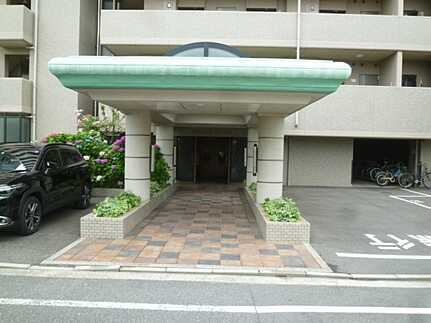 サンシティ舟入中町のエントランス
