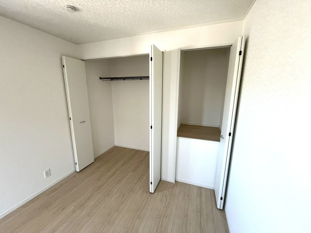 【収納】 | 仲介手数料無料！良城小学校に通える新築戸建　山口市吉敷上東　第２－３号棟　クレイドルガーデン　アーネストワン | 全室収納付き