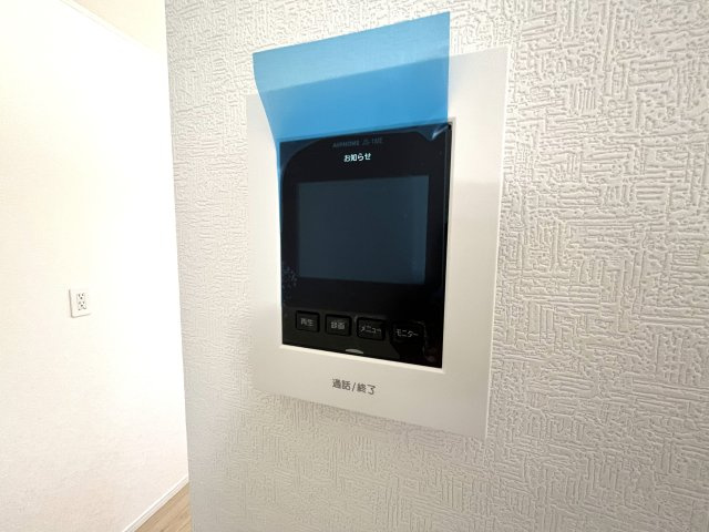 【セキュリティ】 | 仲介手数料無料！良城小学校に通える新築戸建　山口市吉敷上東　第２－３号棟　クレイドルガーデン　アーネストワン | 録画機能付きTVモニターインターホン