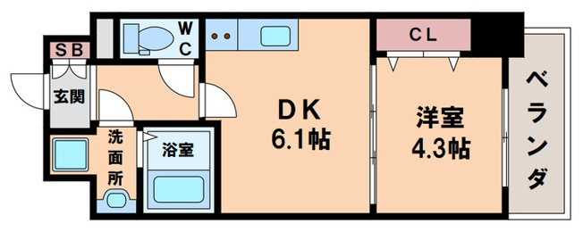 【間取り】 | メイクス天王寺南