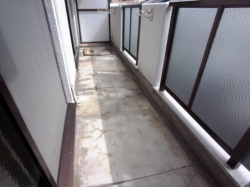 GSマンション石屋川のバルコニー