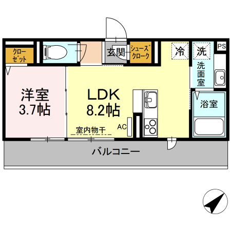 ホワイト ヒルの間取り