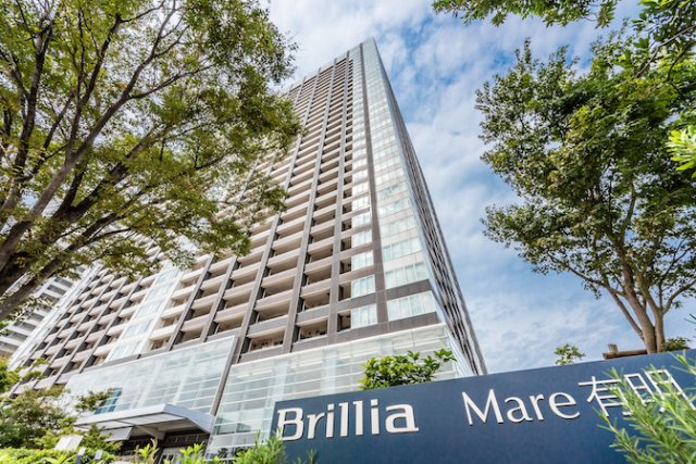 BrilliaMare有明TOWER&GARDENの外観