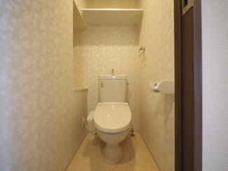 【トイレ】 | Luxe玉造南 | ゆったりとした空間のトイレです