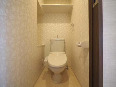 【トイレ】 | Luxe玉造南 | ゆったりとした空間のトイレです
