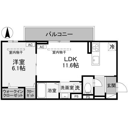 【間取り】 | ユイエーム伊勢崎