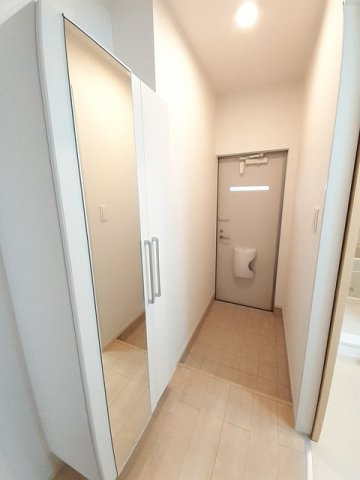 シェリールＢの玄関