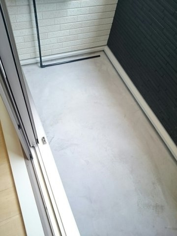 プレステージ花ずいＧのバルコニー