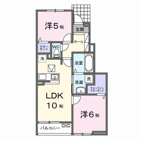 メルヴェーユの間取り