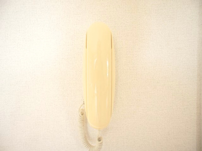 【セキュリティ】 | サニーハイツ | 訪問者の確認ができるTアホン付きです♪