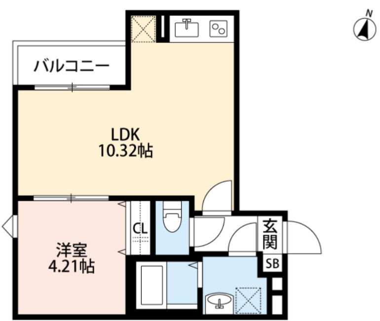 CRASTINE土呂の間取り