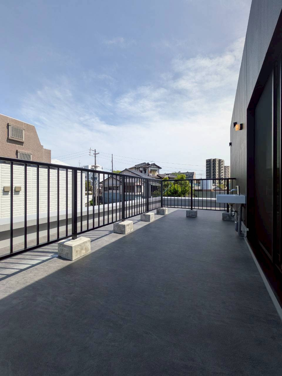 Residence de 池下　名古屋市賃貸　仲介手数料無料のバルコニー