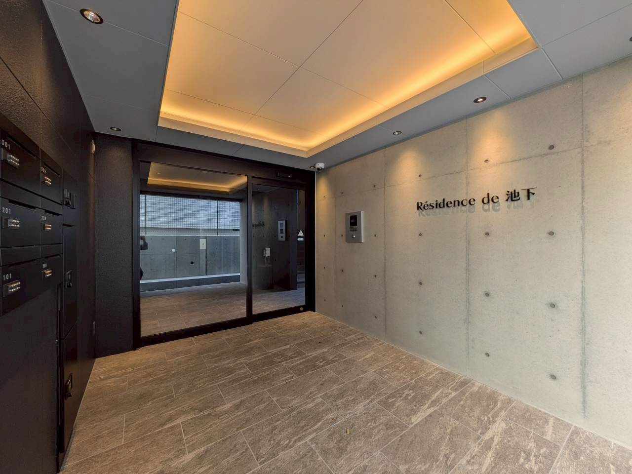 Residence de 池下　名古屋市賃貸　仲介手数料無料のエントランス