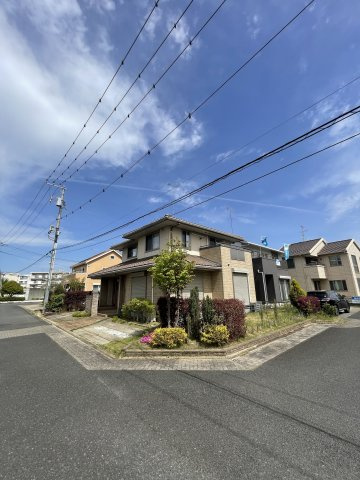 茨城町桜の郷ダイワハウス施工オール電化中古戸建 の前面道路含む現地写真|前面道路含む現地写真です