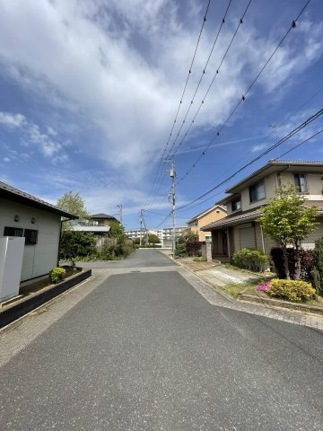 茨城町桜の郷ダイワハウス施工オール電化中古戸建 の前面道路含む現地写真|前面道路含む現地写真です