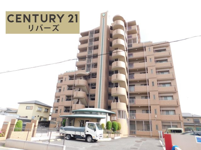 あま市中萱津五反田の中古マンションの外観|内覧希望の方はお気軽にお問い合わせください♪　新規リフォーム済！　ペット飼育可♪　専有面積１００㎡超！　　トランクルーム・アルコープ付き！　南面ワイドバルコニー♪　広いリビング約２２．８帖！　