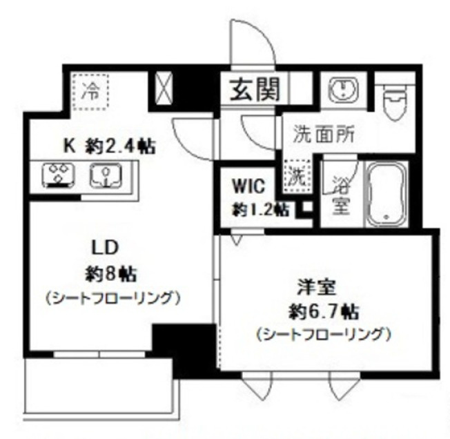 コートヒル本郷の間取り