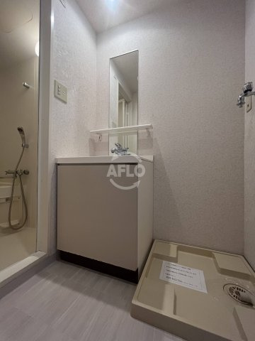 ウィルテラスなんば南の独立洗面台|ウィルテラスなんば南　洗面脱衣所