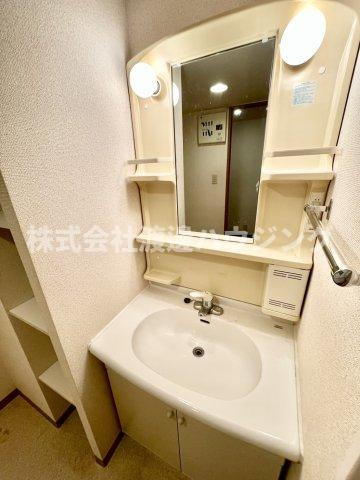 リヴィエールkawakamiの洗面所