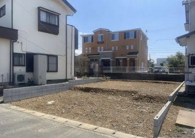 【外観】 | 浜松市中央区和合北4丁目 新築一戸建て | 現在建築中の外観画像です。ご内覧は同じメーカーの完成物件へご案内いたしますので、いつでもご相談ください！