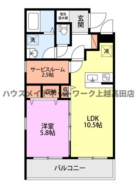 プレムはまなすの間取り|間取図