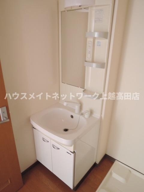 プレムはまなすの洗面所|洗髪洗面化粧台