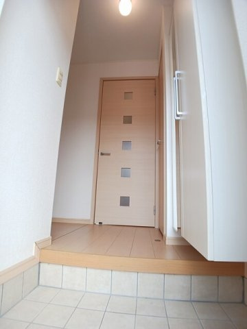 アンベリールＢの玄関