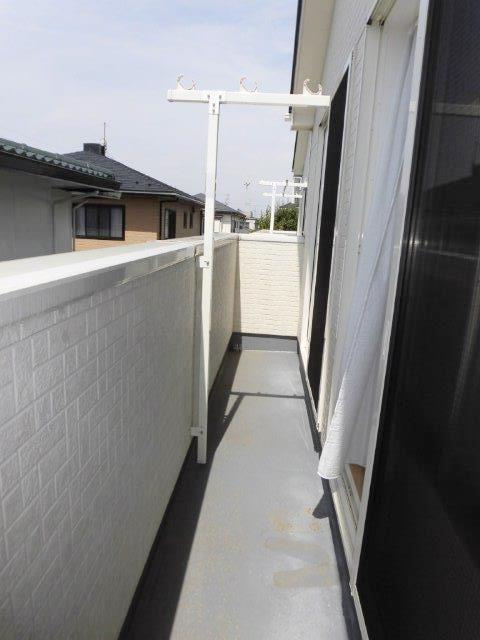若松戸建のバルコニー