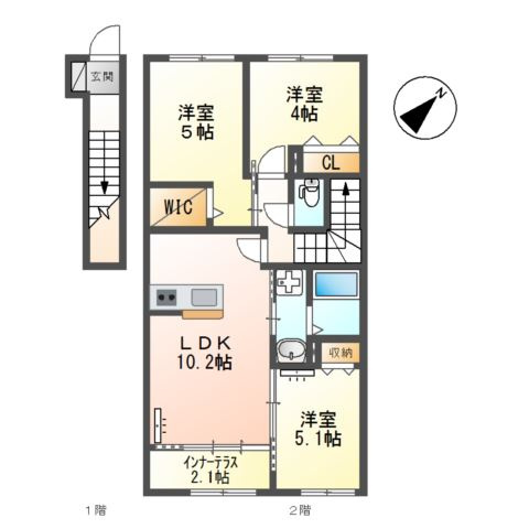 Manaの間取り