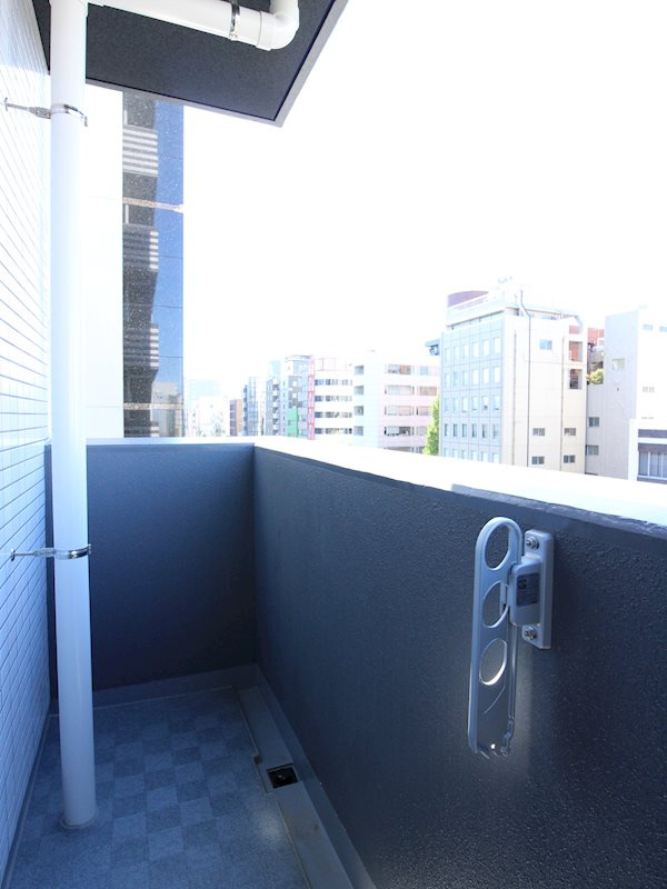 ステージファースト蔵前アジールコートのバルコニー