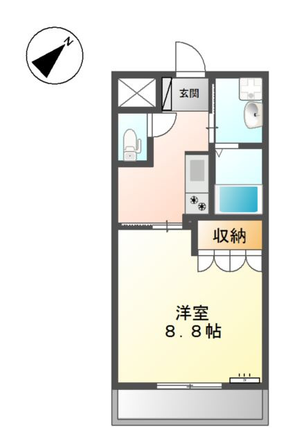 サンフォレストの間取り