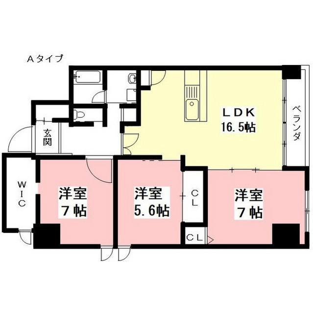 Ｔhe　residence　M・KANOUの間取り