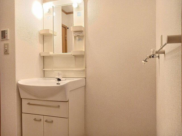 セトルⅡの洗面所|ゆったりとスペースのある洗面所