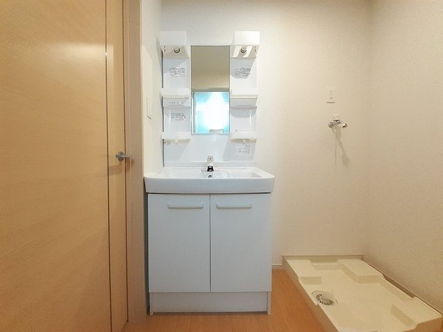 フォンテーネの洗面所|コンパクトで使いやすい洗面所