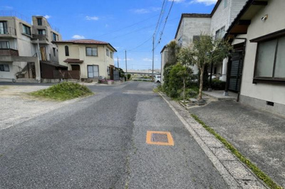 【前面道路含む現地写真】 | 美萩野3丁目土地 64.74坪