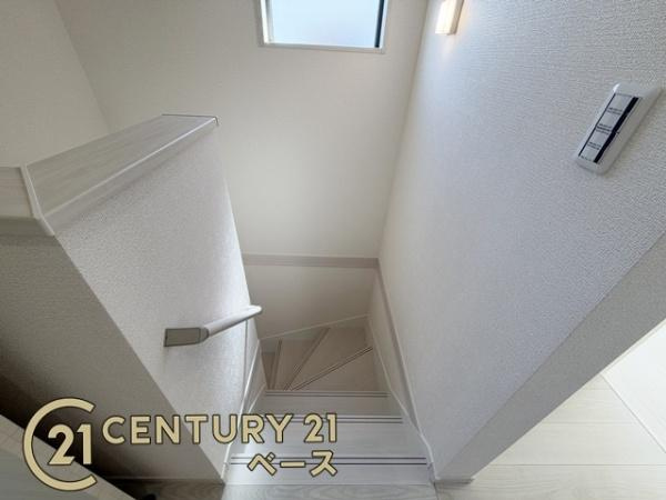リーブルガーデン小泉町 １号棟 ／新築一戸建の内装|■こちらは2階階段部分です！