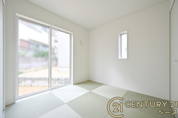 クレイドルガーデン箕山町 １号棟 ／新築一戸建の和室|■現地撮影写真■ほっこり落ち着ける和室！客間としてもご利用いただけます！