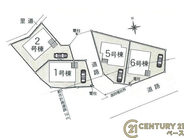 クレイドルガーデン箕山町 ２号棟 ／新築一戸建の区画図|■こちらの物件は２号棟です！■