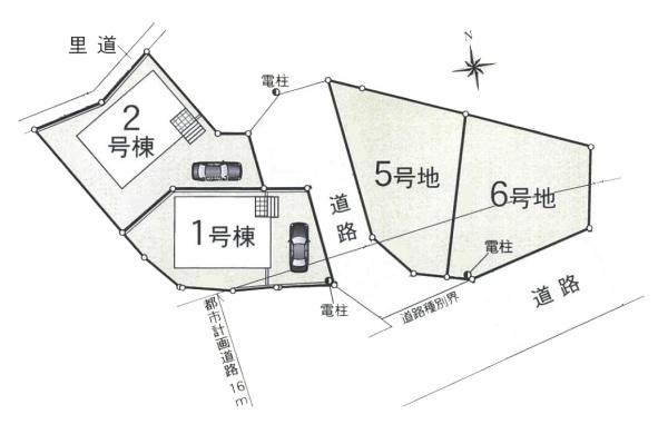 クレイドルガーデン箕山町 ６号地　建築条件なし土地