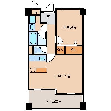 【間取り】 | グランドールサンパティオ