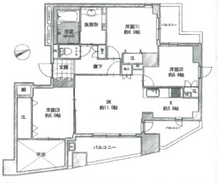 【間取り】 | ヒルズ船堀