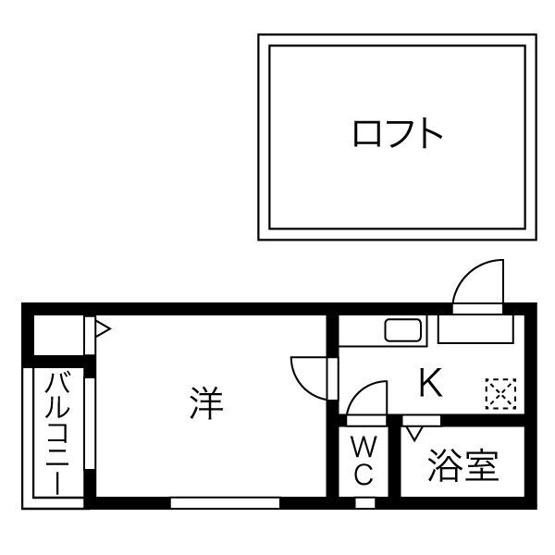【間取り】 | ミューザ松原町
