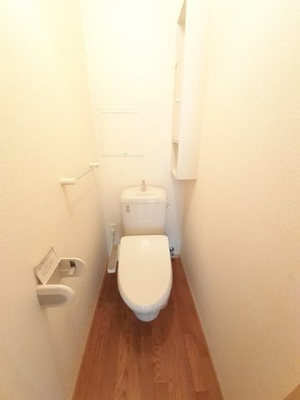 【トイレ】 | ラルジュメゾンＡ | トイレもきれいです