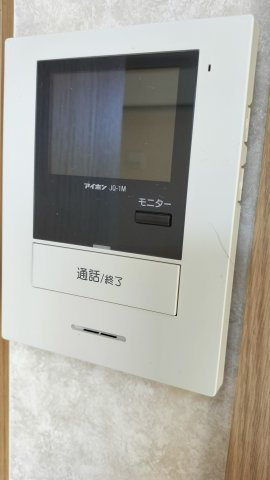 広野ハイツ のセキュリティ|モニタ付インターホン