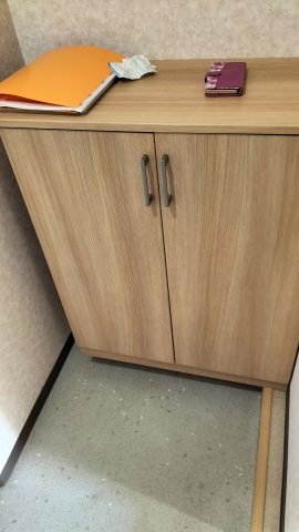 広野ハイツ の玄関|シンプルで使いやすい玄関です