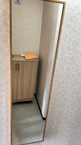 広野ハイツ の設備|姿見付で身だしなみチェック