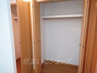 広島市安佐北区亀山４丁目のアパートの収納|クローゼット